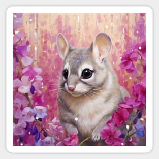 Chinchilla Painting Sticker